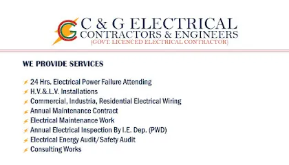 M/S. C & G Electrical Contractors and Engineers